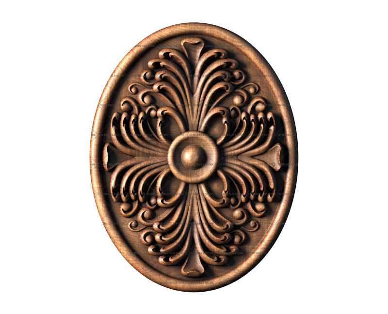 Rosette, 3d models (stl)