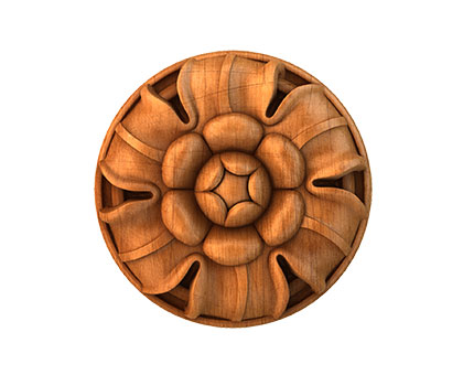 Rosette, 3d models (stl)