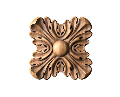 Rosette, 3d models (stl)