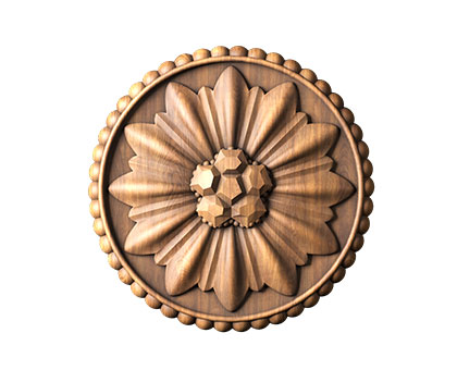 Rosette, 3d models (stl)