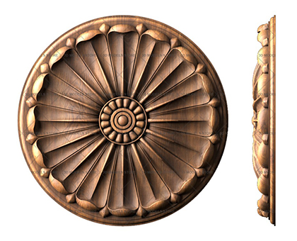 Rosette, 3d models (stl)