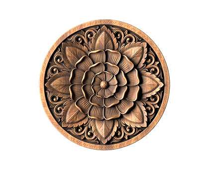 Rosette, 3d models (stl)