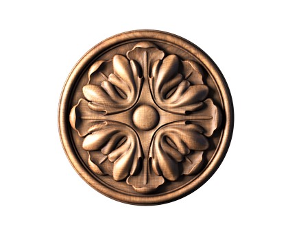 Rosette, 3d models (stl)