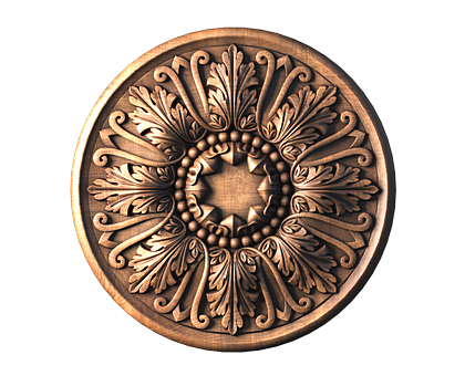 Rosette, 3d models (stl)