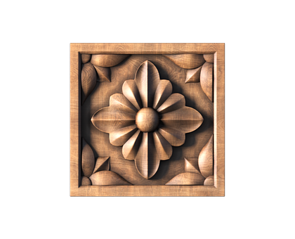 Rosette, 3d models (stl)