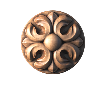 Rosette, 3d models (stl)