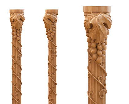 Column, 3d models (stl)