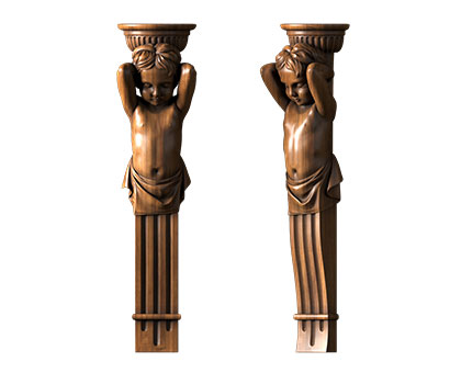 Column, 3d models (stl)