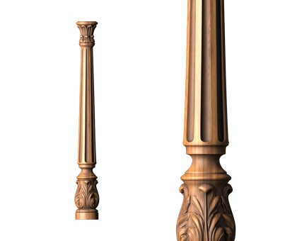 Column, 3d models (stl)