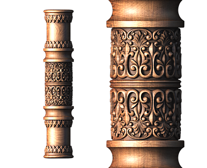 Column, 3d models (stl)