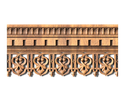 Cornice, 3d models (stl)