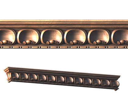 Cornice, 3d models (stl)