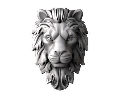 Lion mask, 3d models (stl)