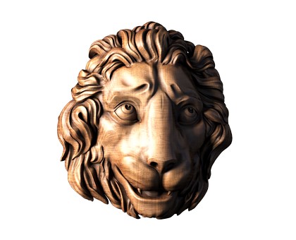 Lion mask, 3d models (stl)