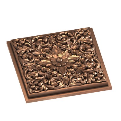 Carved panel, 3d models (stl)