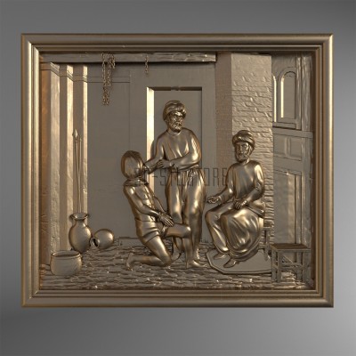 Martyrdom of St. George, 3d models (stl)