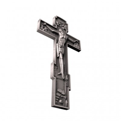 Crucifix, 3d models (stl)